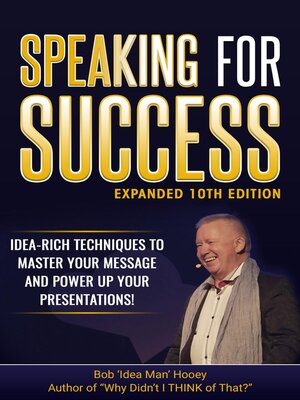 cover image of Speaking for Success--
